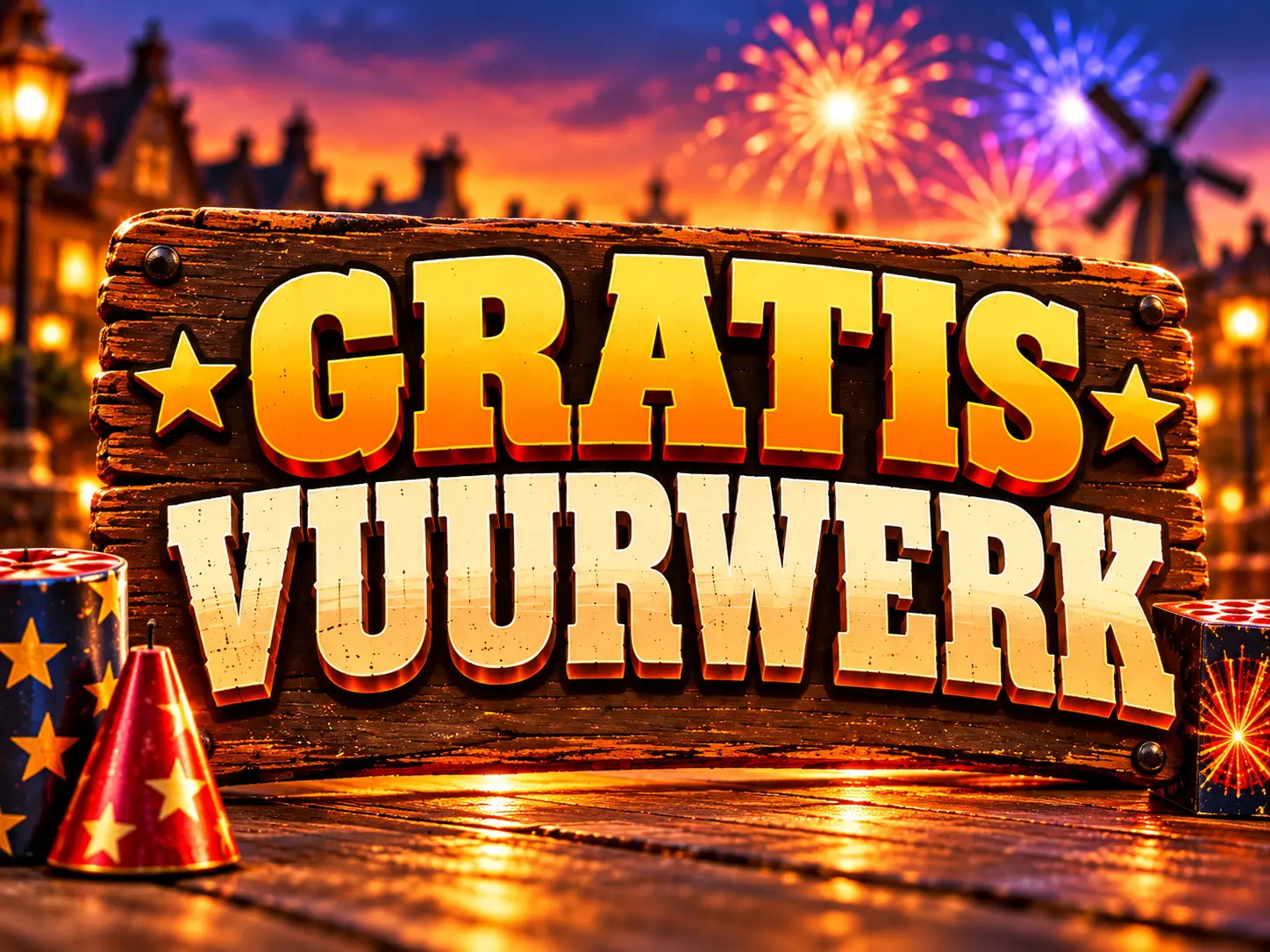Gratis vuurwerk
