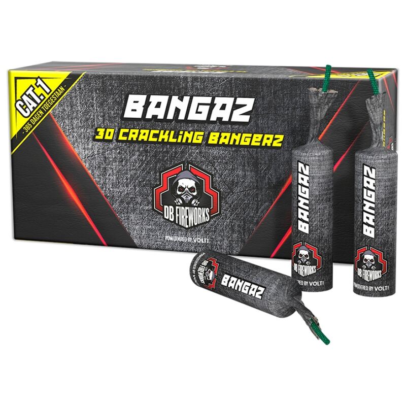 Bangaz Crackling knetterrotjes - DB Fireworks (30 stuks / pak)