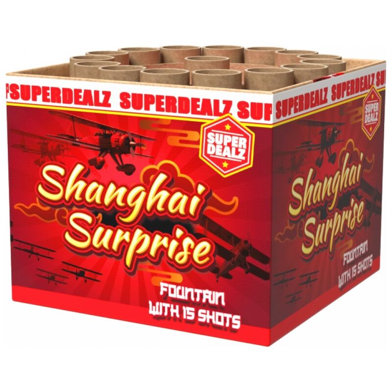 Shanghai Surprise - Superdealz (80 gram / 15 schots)