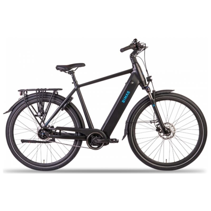 Bimas eTour 5.5 Performance 5 Speed elektrisch 480Wh zwart (H50cm)