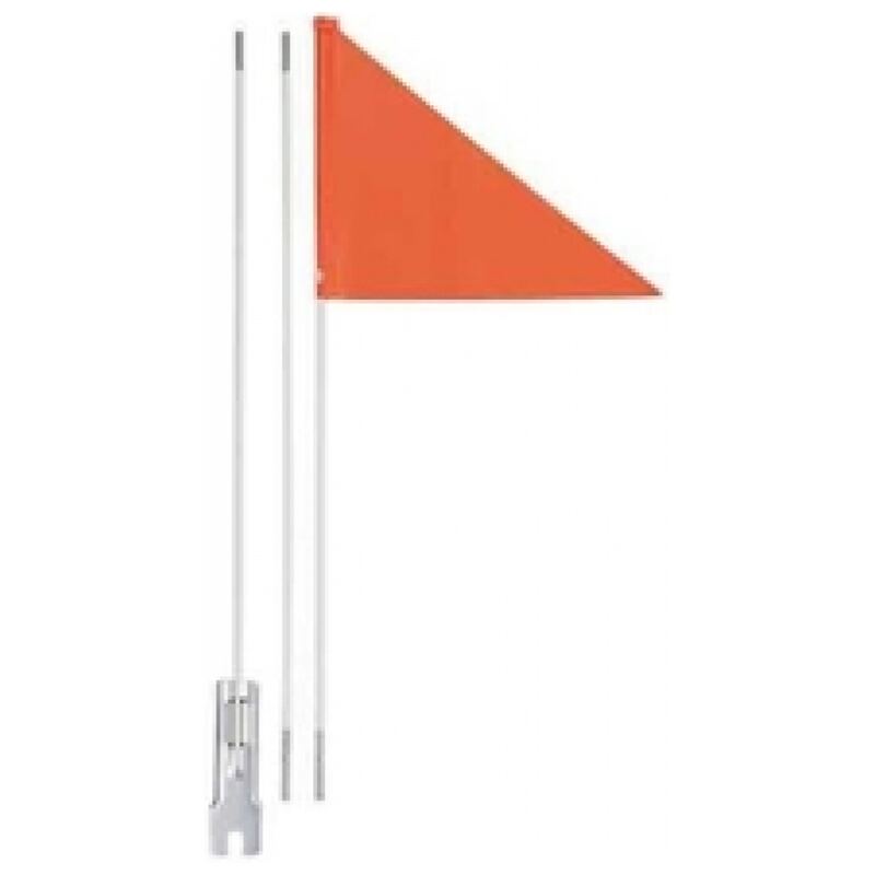 Vlaggetje voor de veiligheid kinderen oranje
