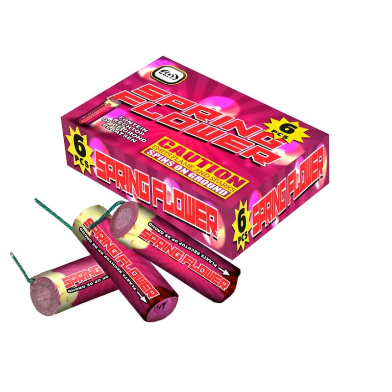 Spring Flower Fountains tollen - Wolff Vuurwerk (6 stuks / pak)