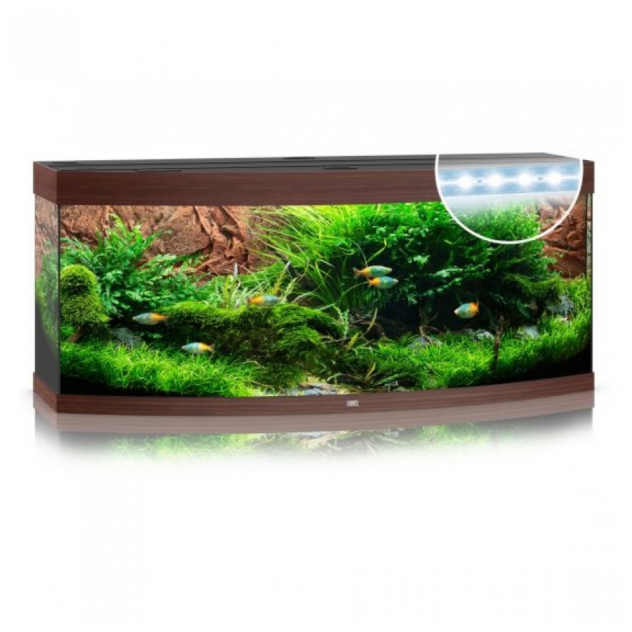 Juwel Aquarium Vision 450 Led Donker Hout