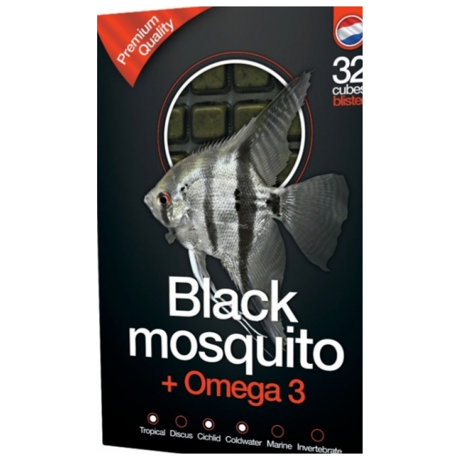 Black mosquito (zwart muggenlarven) 100 g