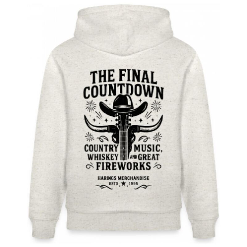Final Countdown COWBOY Hoodie - Harings Merchandise (Maat XL)