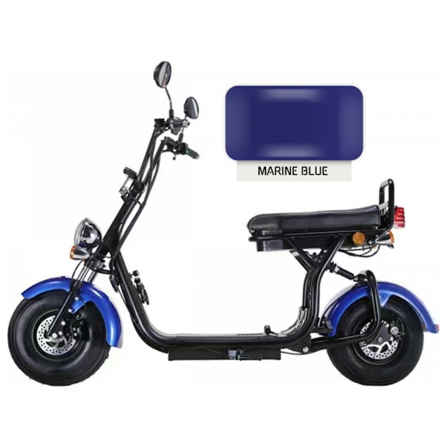 Johann Bumblebee MK2 elektrische scooter 900Wh Marine Blue