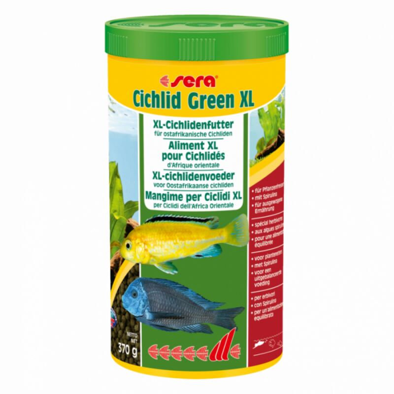 Sera Cichlid Green XL Nature 1000 ml