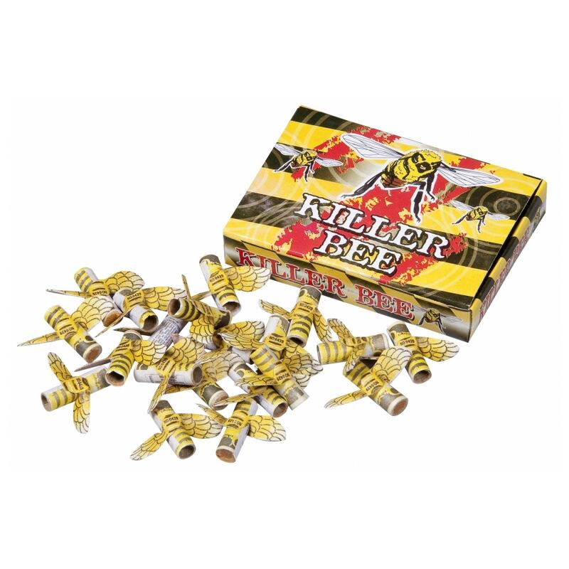 Killer Bees Spinners bijen - Vulcan Fireworks (20 stuks / pak)
