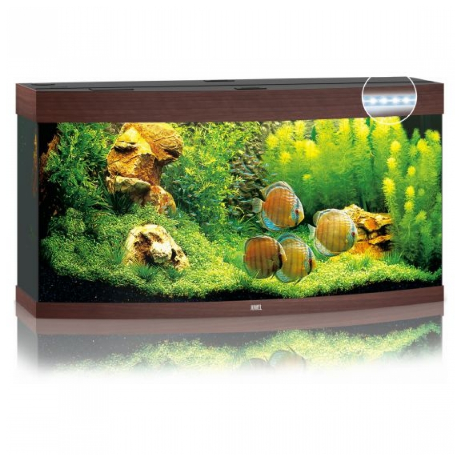 Juwel Aquarium Vision 260 Led Donker hout