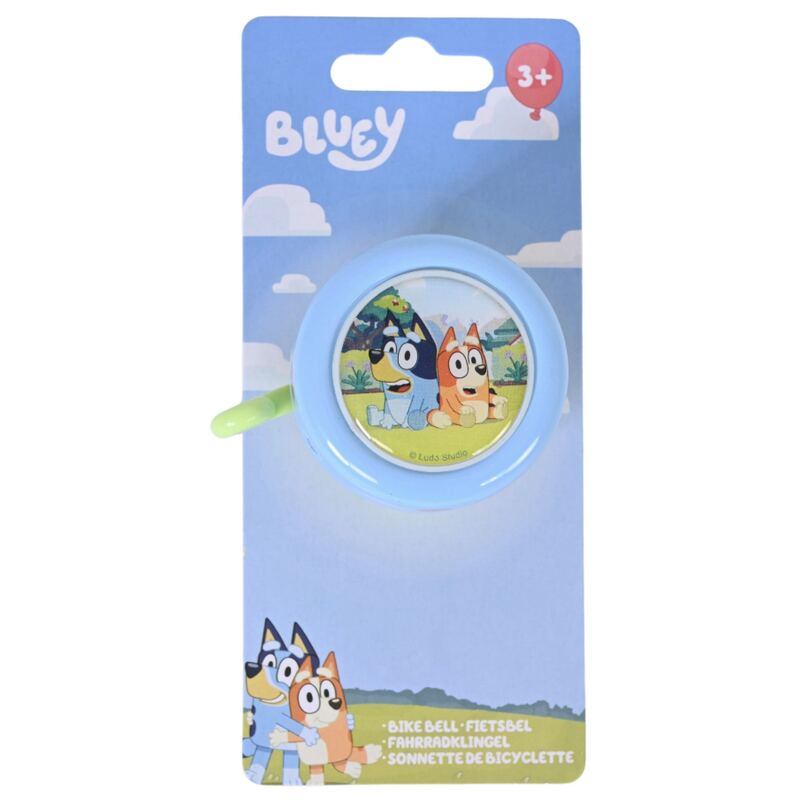 Fietsbel Volare Bluey Family blauw / groen