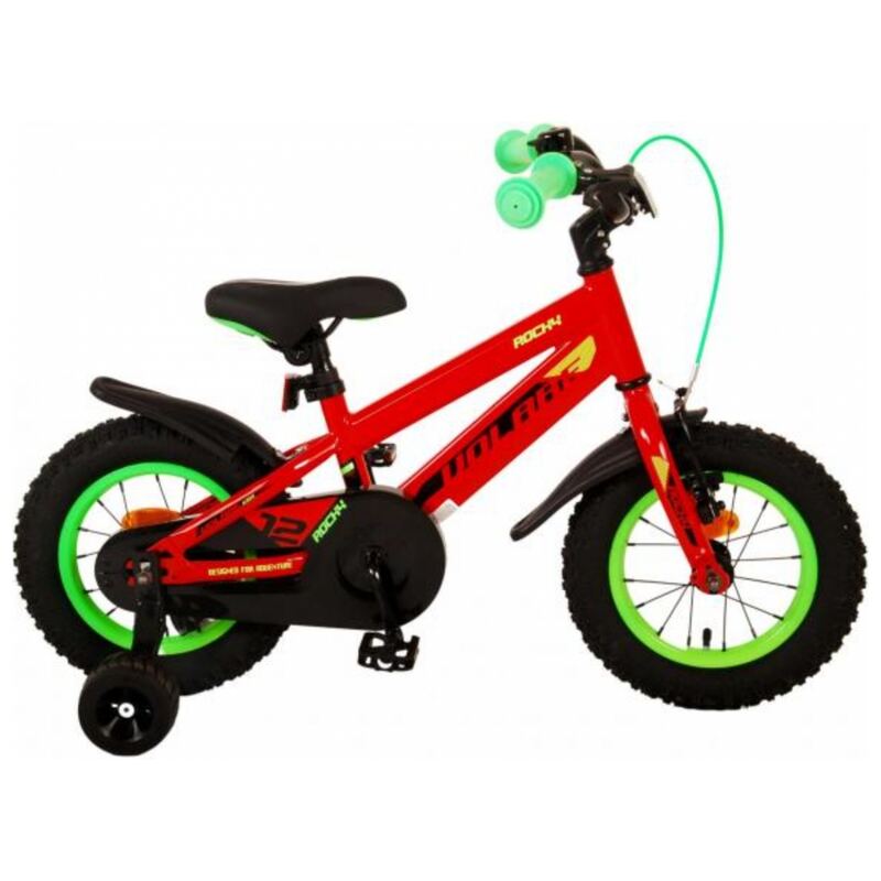 12 inch Volare Rocky Offroad MTB rood / groen