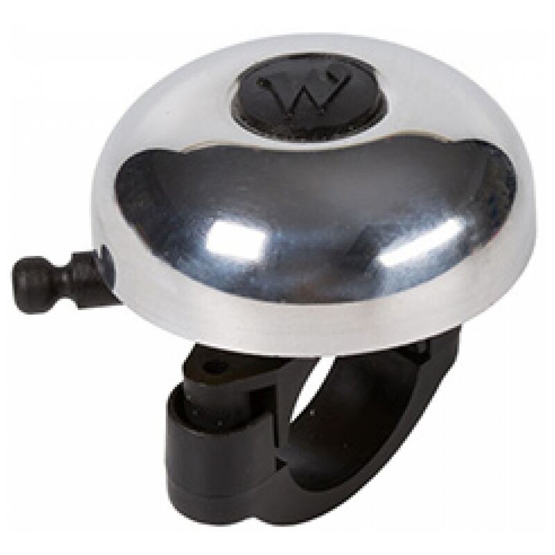 Fietsbel Widek Retro Race Pling aluminium chroom