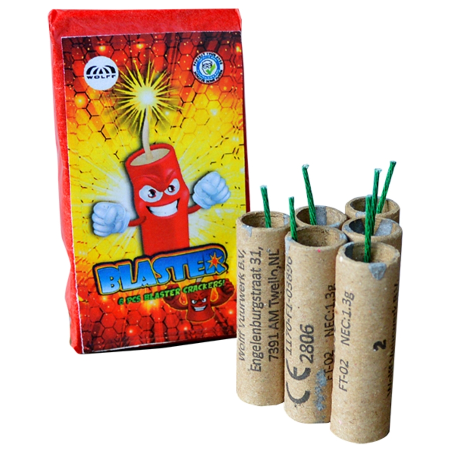 Blaster Nogstalgia knetter bom - Wolff Vuurwerk (6 stuks / pak)