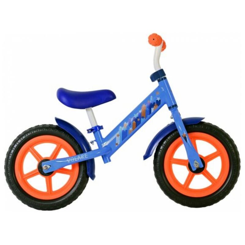 Loopfiets Volare Balancer Metal Bike blauw / oranje