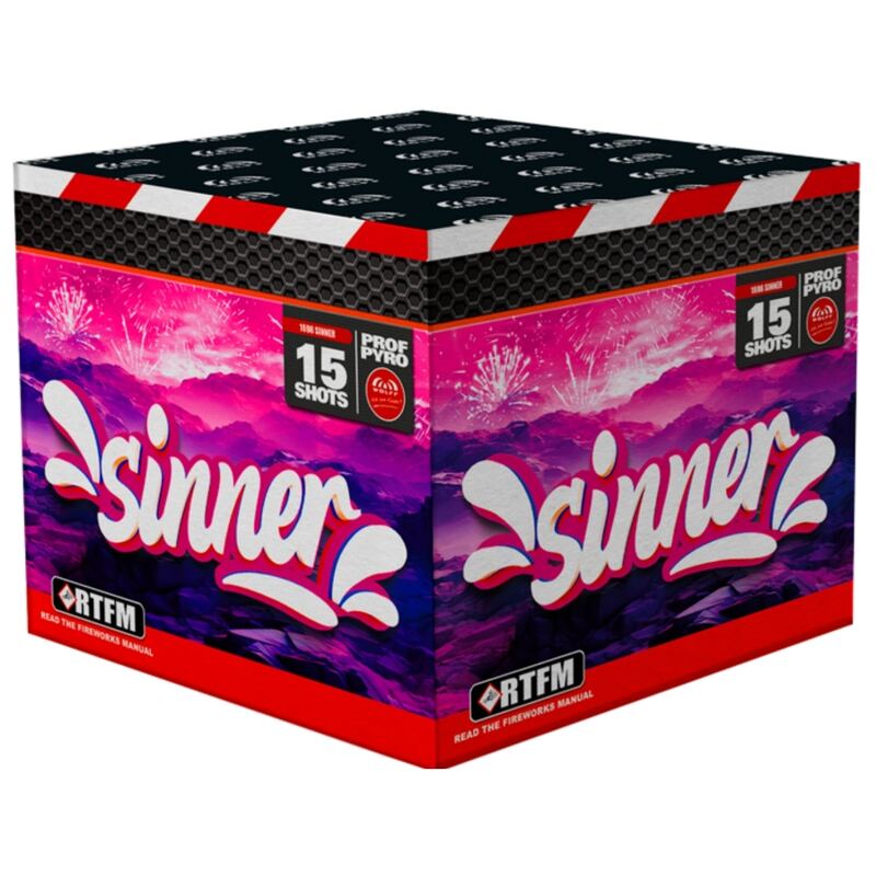 Sinner siercake - Wolff Selection (100 gram / 15 schots)