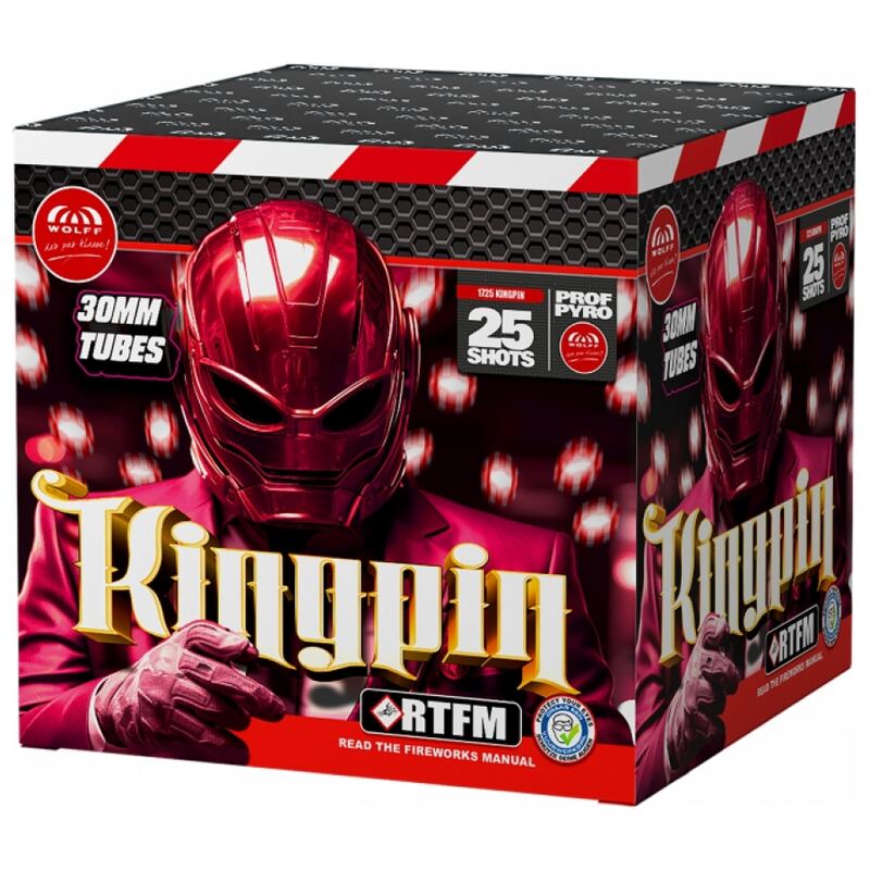 Kingpin siercake - Wolff Selection (500 gram / 25 schots)