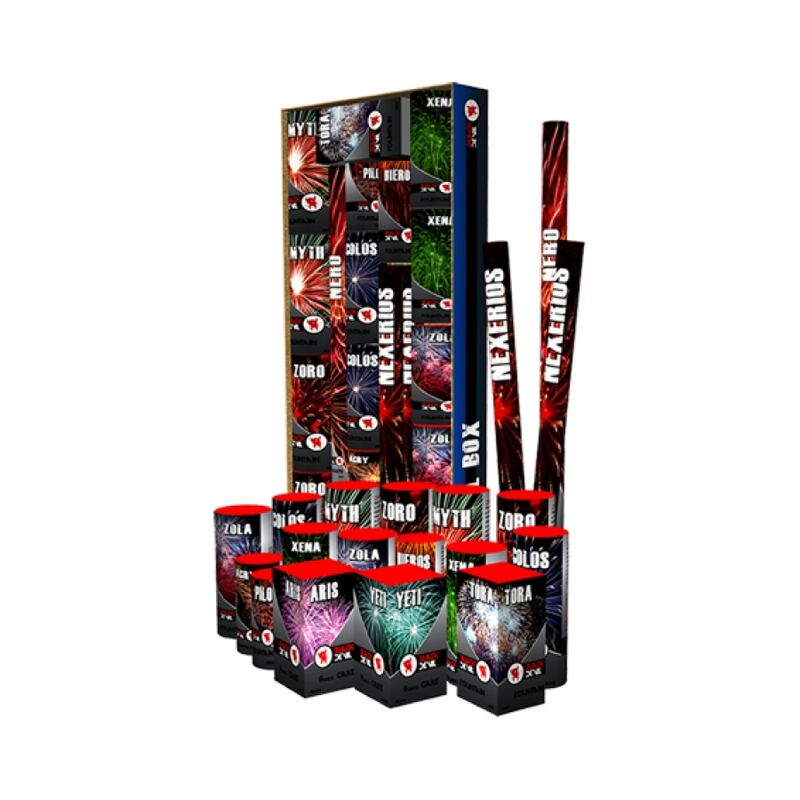 Blue Devil Box L pakket - Lesli Fireworks (19 stuks / pakket)