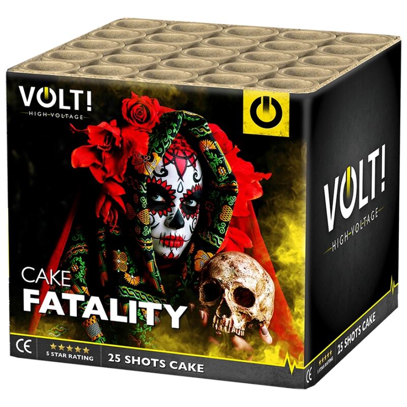 Fatality siercake - VOLT! Collection (500 gram / 25 schots)