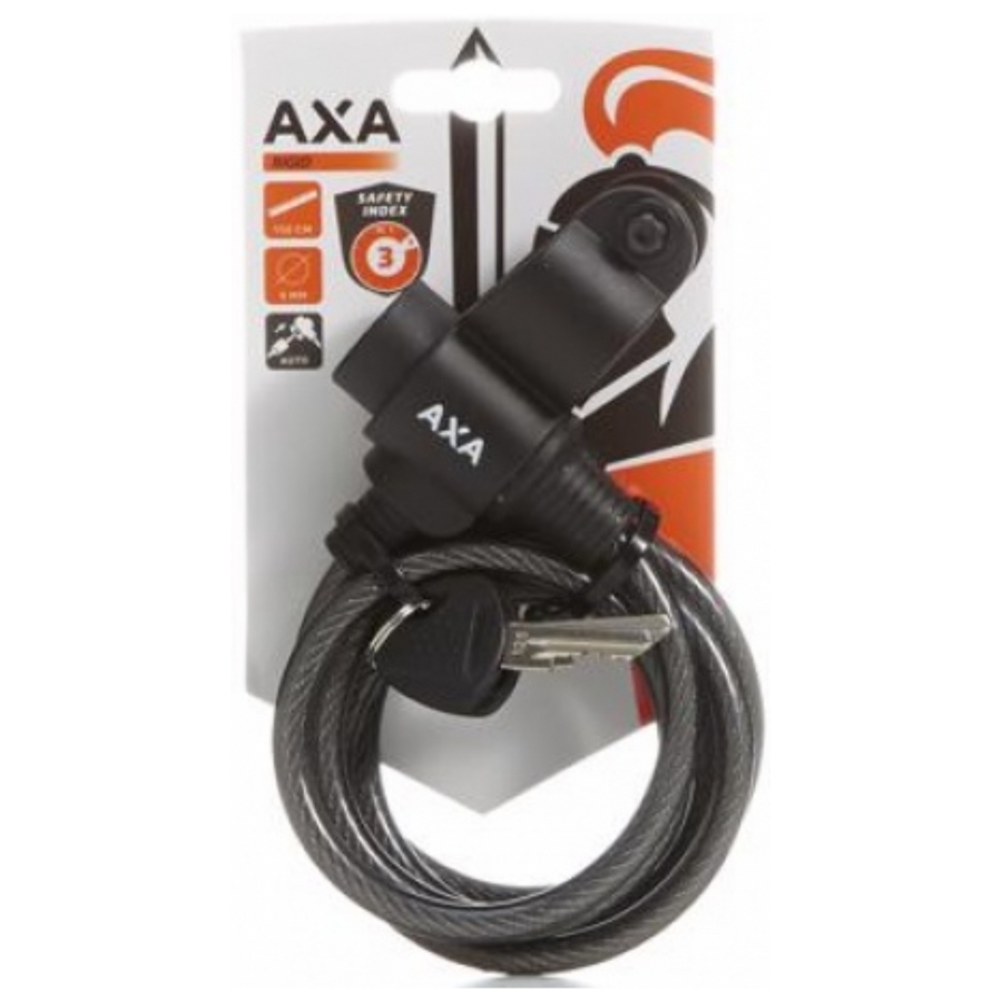 AXA Rigid 8x1500mm zwart slot