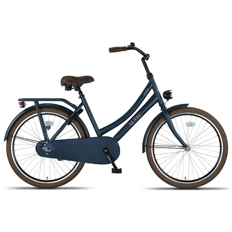 24 inch Altec Roma Classic Omafiets mat blauw
