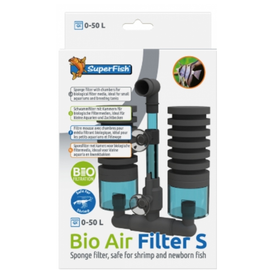Bio air filter s ( 0-50L ideaal voor garnalen)