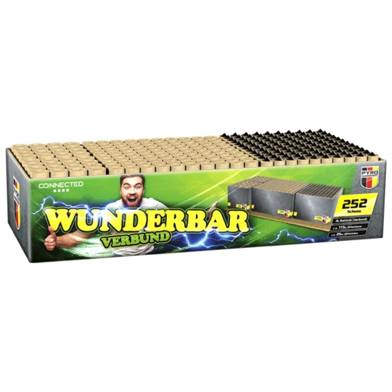 Wunderbar Verbund compound cakebox - Germany Import (310 gram / 252 schots)