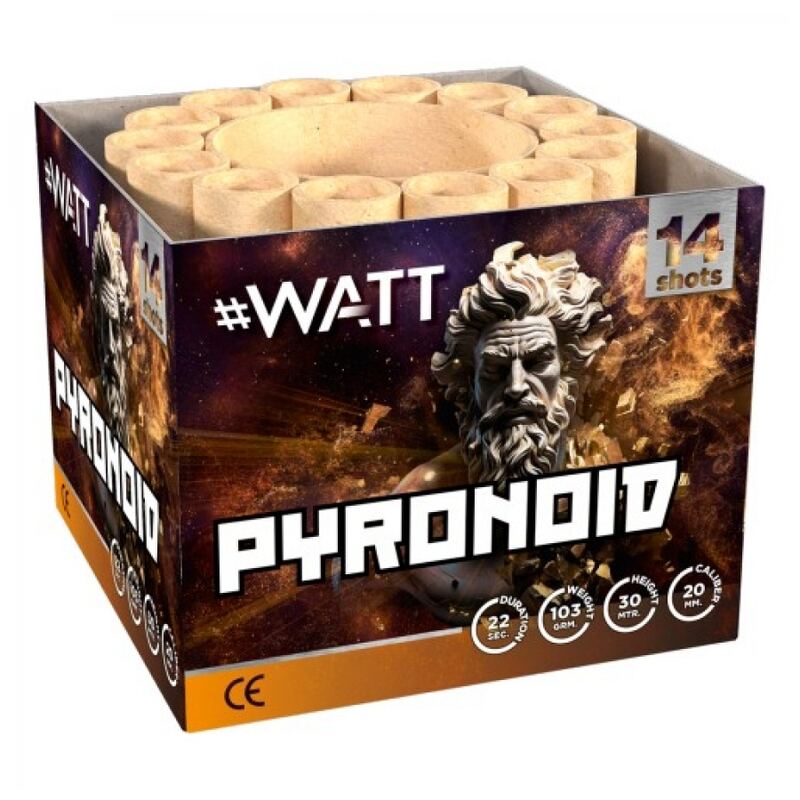 Pyronoid siercake - #WATT Collection (100 gram / 20 schots)