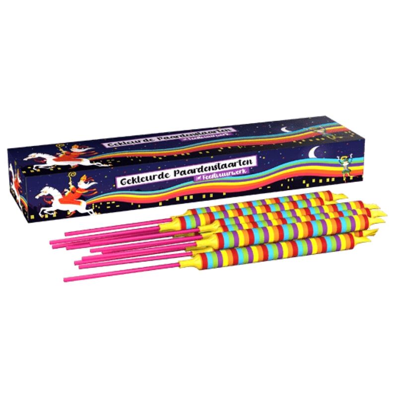 Gekleurde Paardenstaarten Sterretjes
