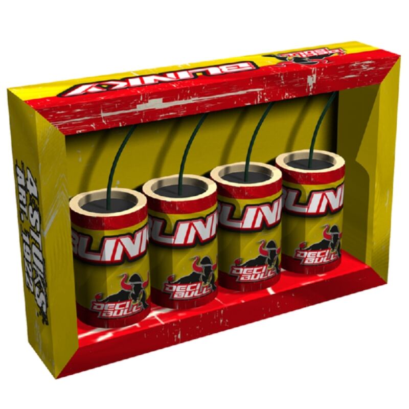 Decibull Blinky Mega Diamond Flasher (4 stuks)