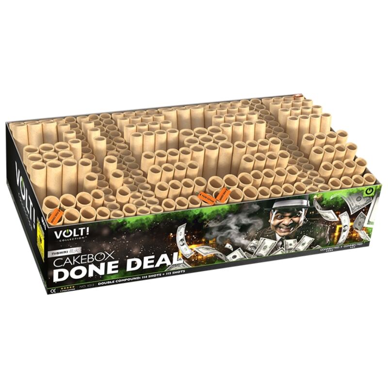 Done Deal compound cakebox - VOLT! Collection (3000 gram / 229 schots)
