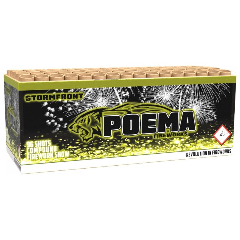 Stormfront compound cakebox - Poema Collection (1400 gram / 96 schots)