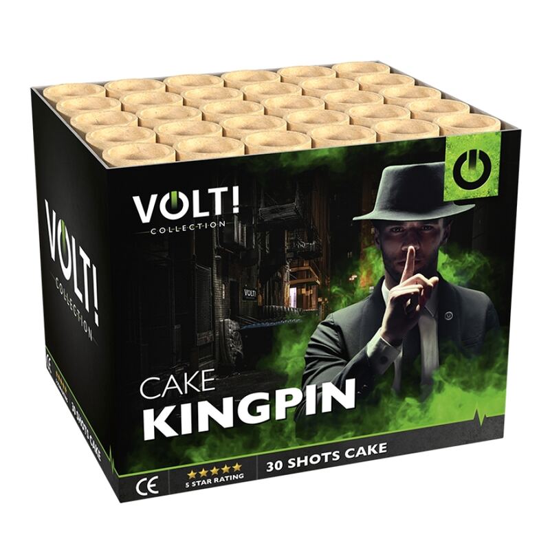 KingPin siercake - VOLT! Collection (400 gram / 30 schots)