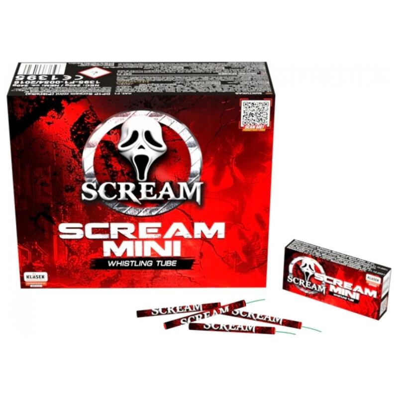 Scream MINI huilfonteinen - Klasek Pyrotechnics (10 stuks / pak)