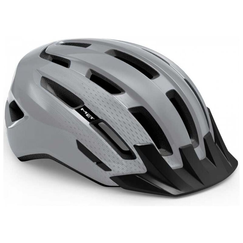 Fietshelm MET Downtown met MIPS 58 - 61cm grijs