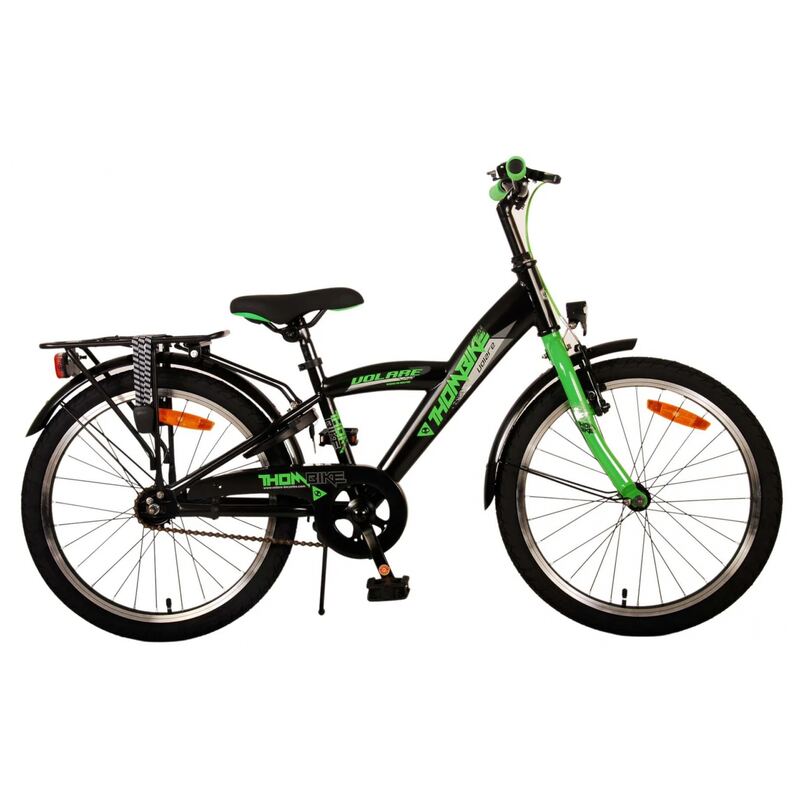 20 inch Volare ThomBike Adventure zwart / groen