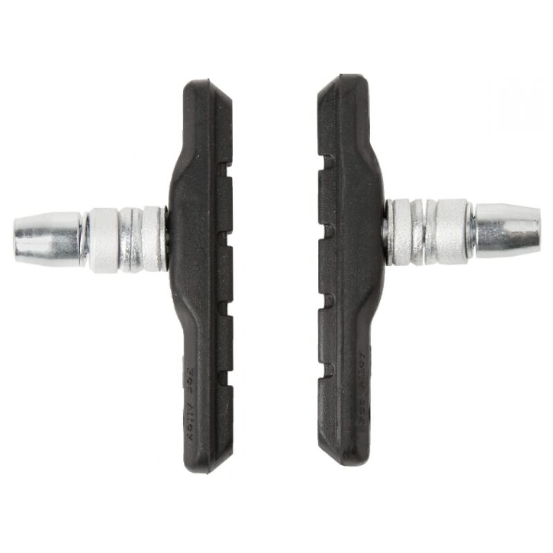 Remblok Promax V-Brake asymetrisch 70mm zwart per set