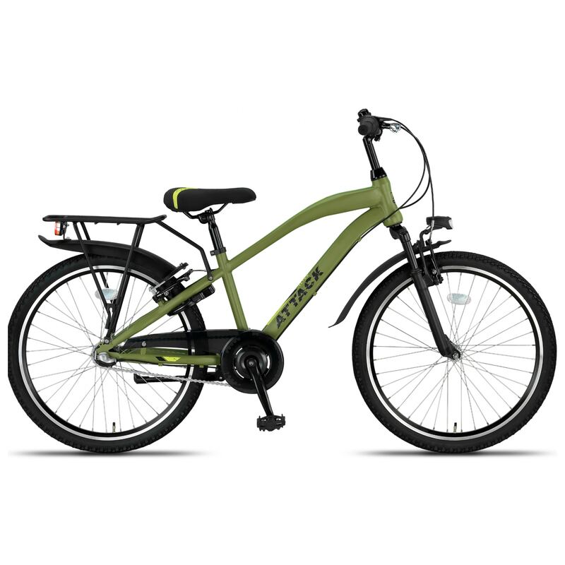 24 inch Altec Attack Crosser 3 Speed mat groen