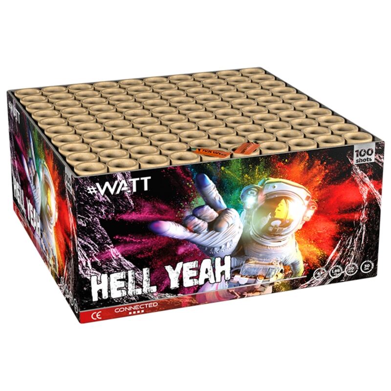 Hell YEAH compound cakebox - #WATT Collection (2000 gram / 100 schots)