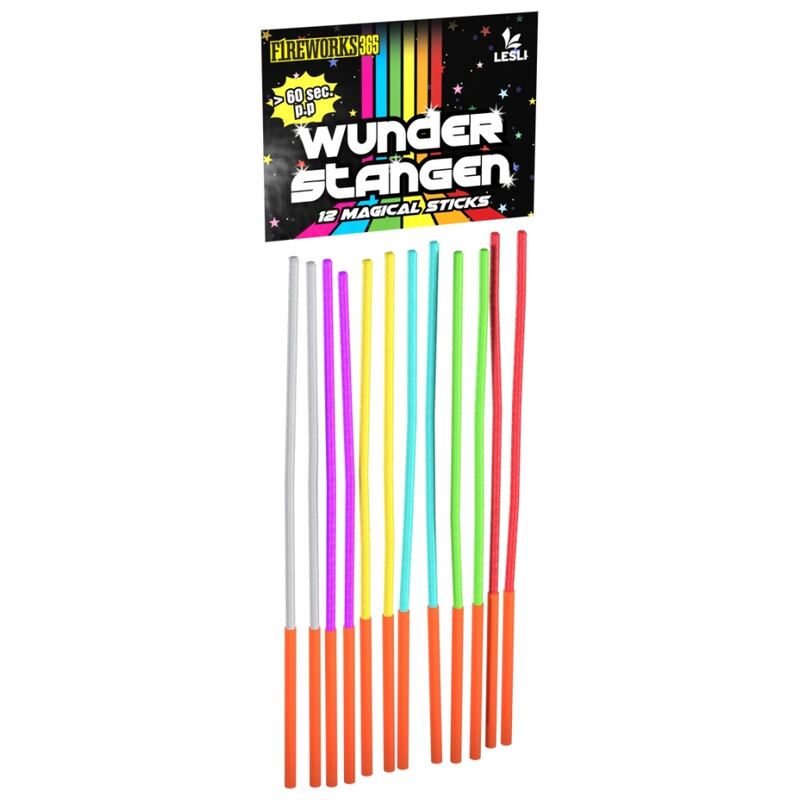 Wunderstangen Magical Sticks - Lesli Fireworks (12 stuks / pak)