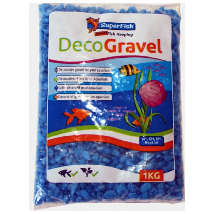 DecoGravel blauw 1 Kg