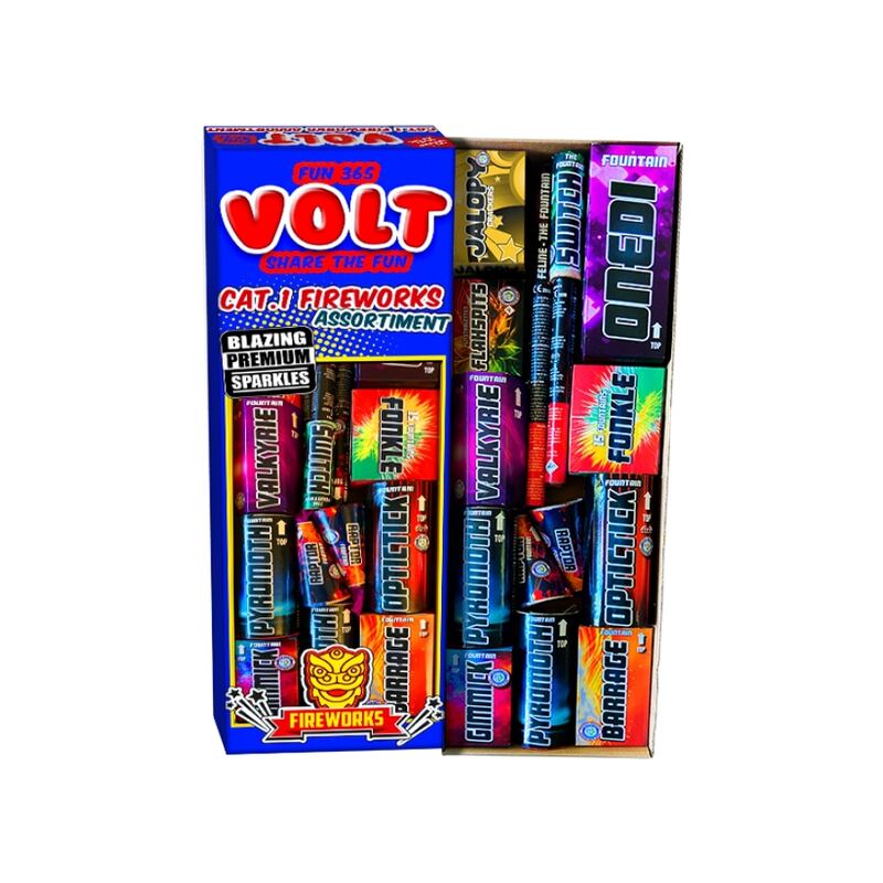 Fun 365 VOLT Assortment pakket - Wolff Vuurwerk (43 stuks / pak)