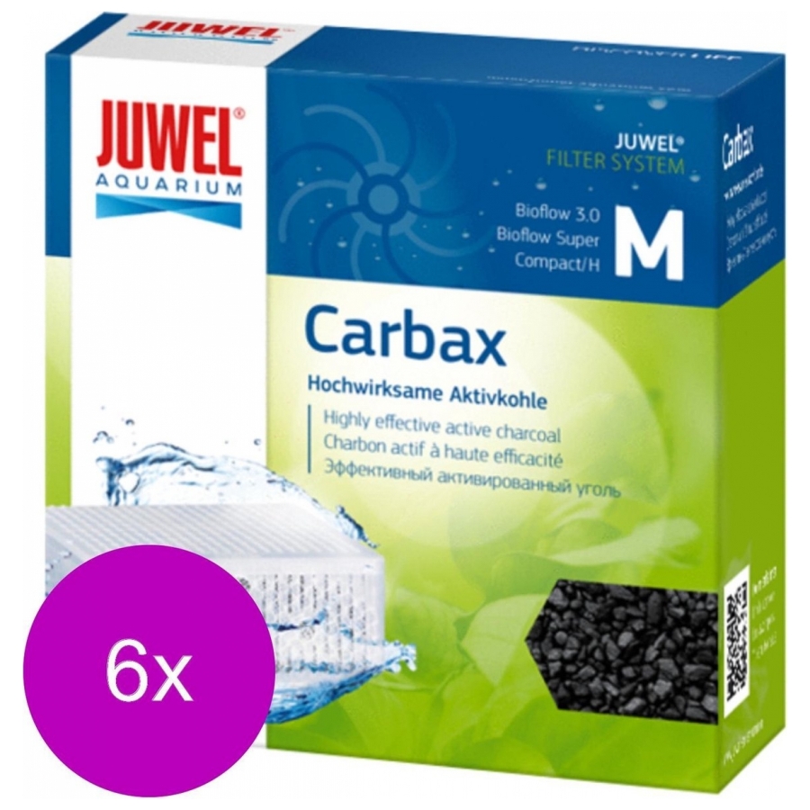 Juwel Carbax M Compact - Filtermateriaal - 10x10x5 cm Wit