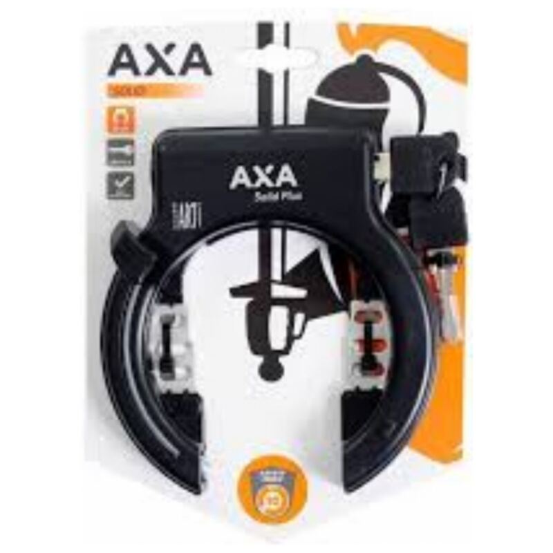 Ringslot AXA Solid PLUS ART 2 sterren zwart