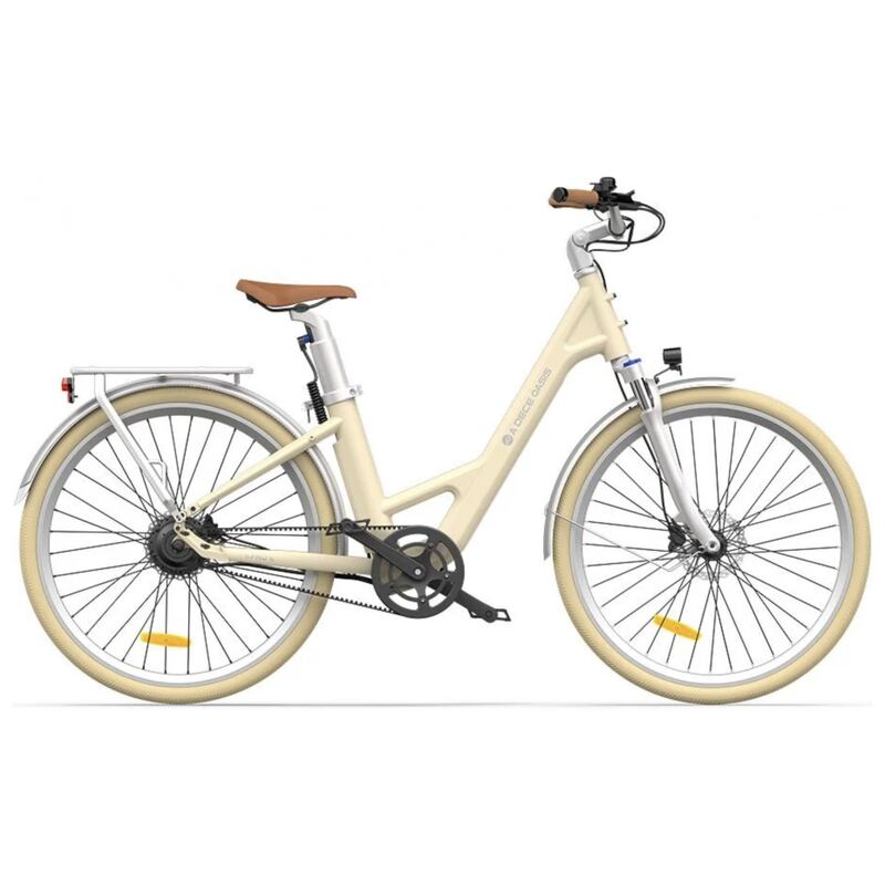 28 inch ADO Air28 ULTRA Belt 400Wh elektrisch creme