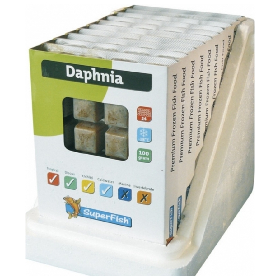 Daphnia watervlooien 100 g