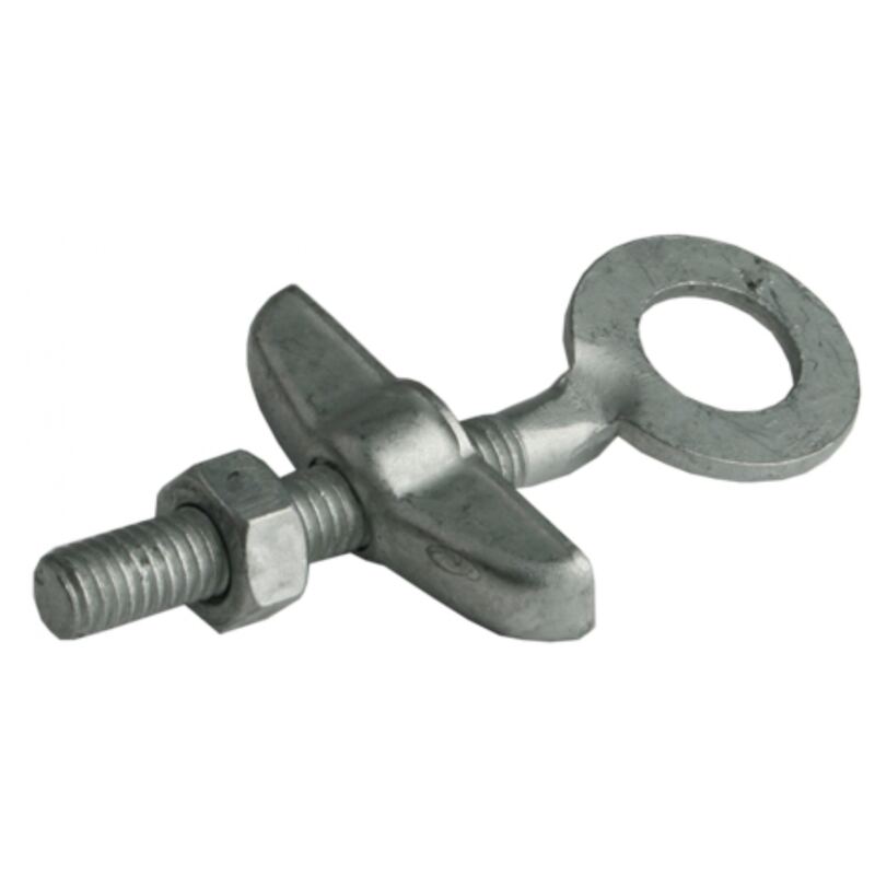 Kettingspanner rechte achtervork 6x50mm RVS