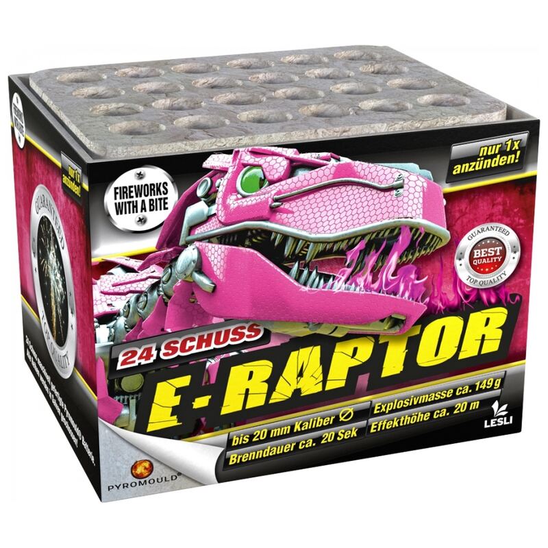 E-Raptor siercake - Germany Import (150 gram / 24 schots)