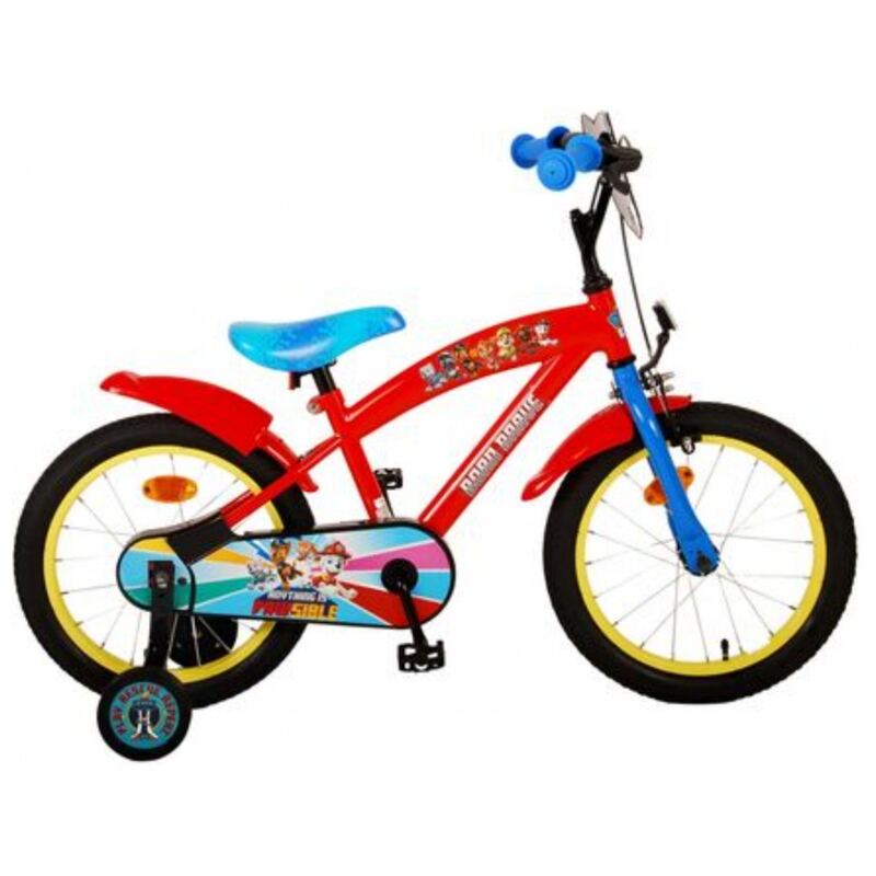 16 inch Volare Paw Patrol Born Brave rood