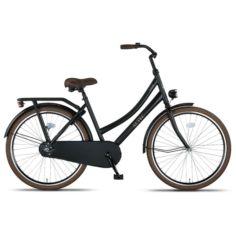 26 inch Altec Roma Classic Omafiets mat zwart