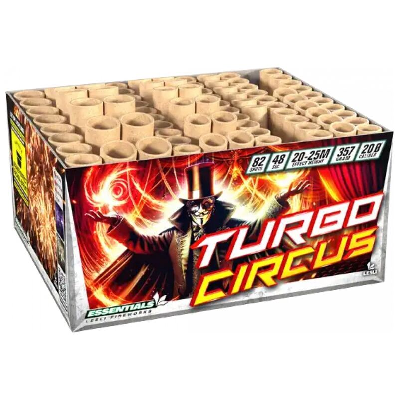 Turbo Circus compound cakebox - Germany Import (360 gram / 82 schots)